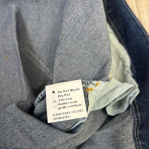 Women's Straight Leg Blue Jeans Size W38 L30 - Picture 9 of 9